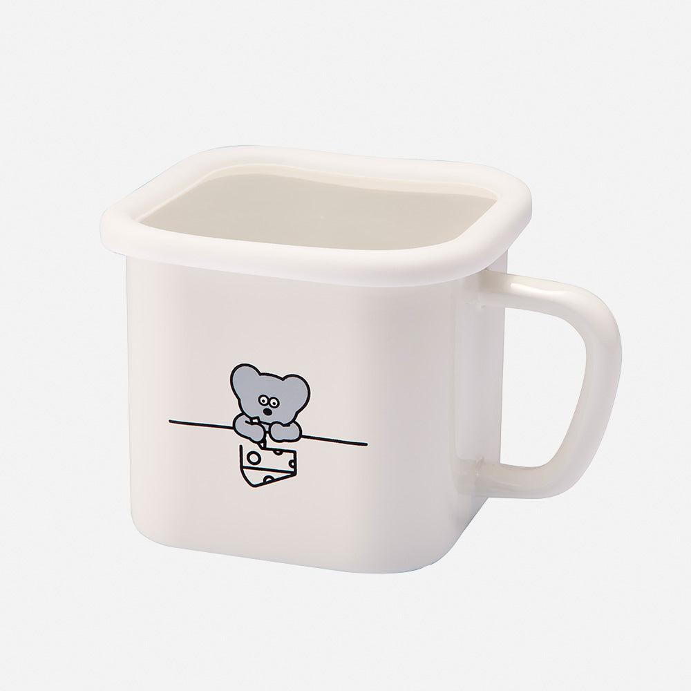 Enamel Multi Square Pot