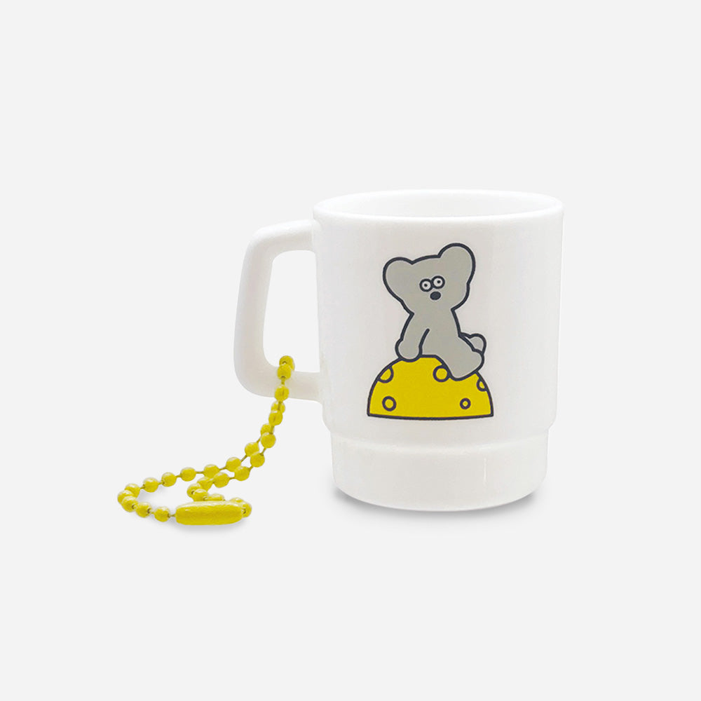 Miniature Stacking Mug Ball Chain