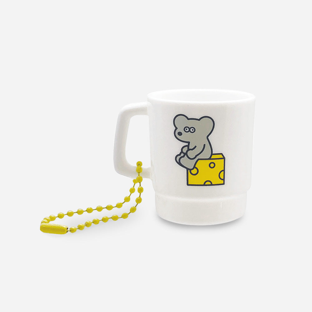 Miniature Stacking Mug Ball Chain