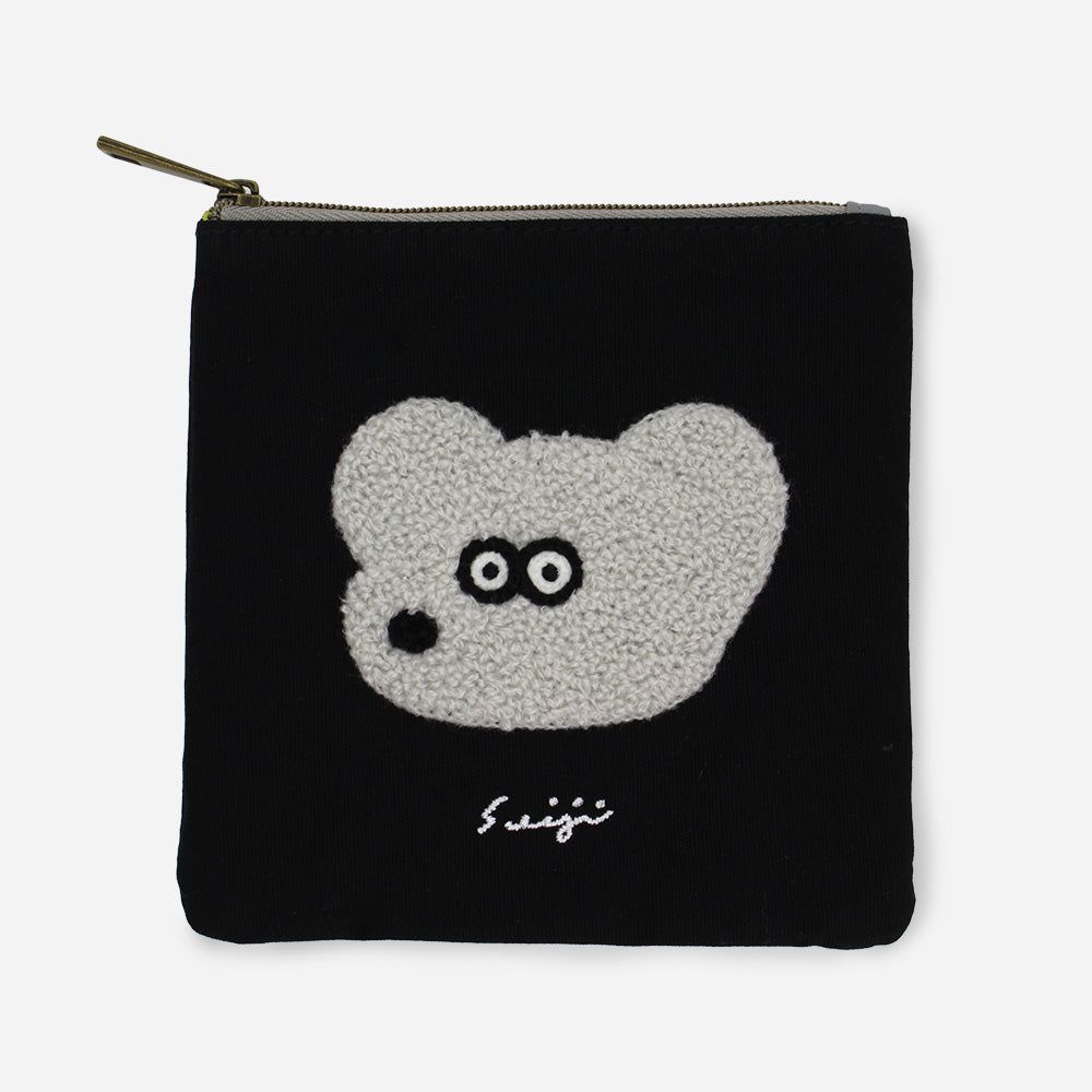 サガラ刺繍ミニポーチ