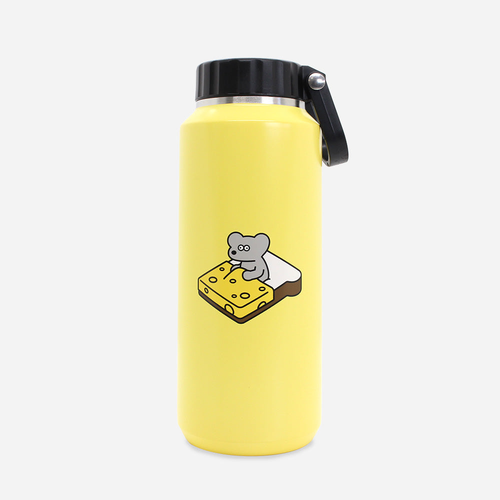 Stainless steel bottle with handle 500
