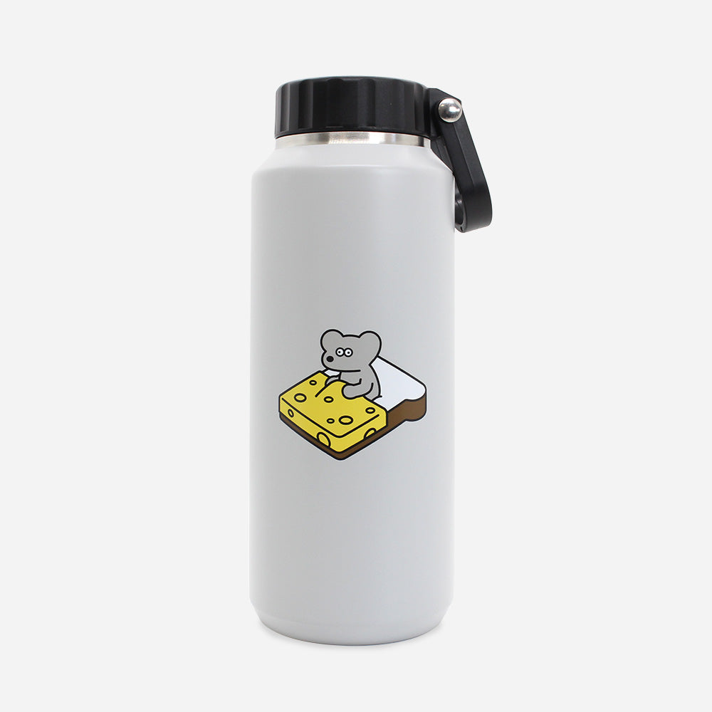 Stainless steel bottle with handle 500