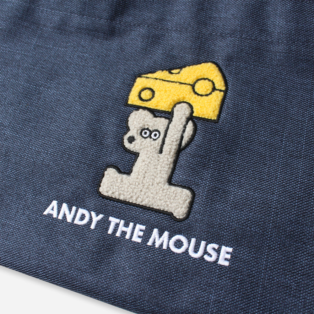 デニム風トート