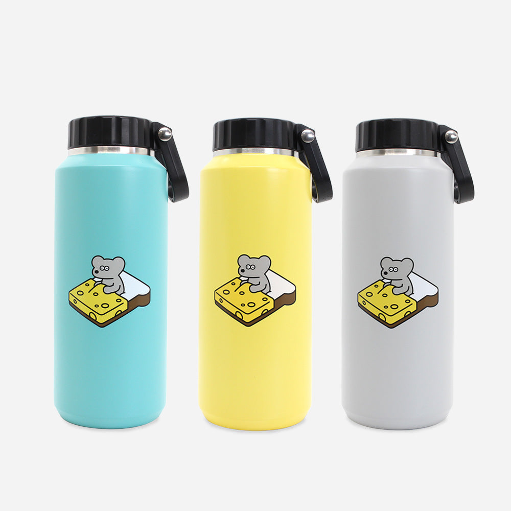 Stainless steel bottle with handle 500
