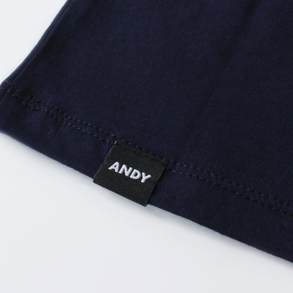 Kids T-shirt with embroidered pockets, navy
