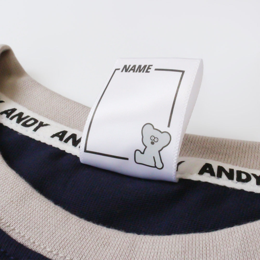 Kids T-shirt with embroidered pockets, navy