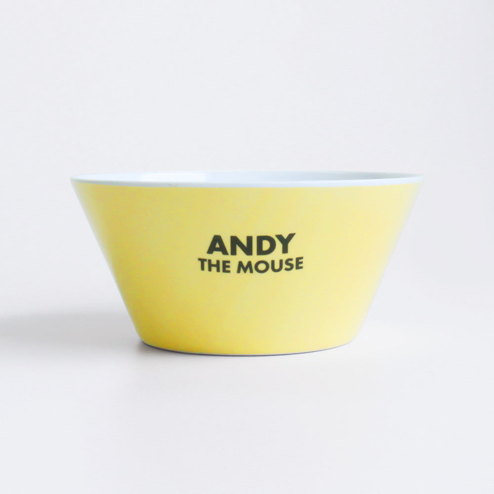 Melamine salad bowl, yellow