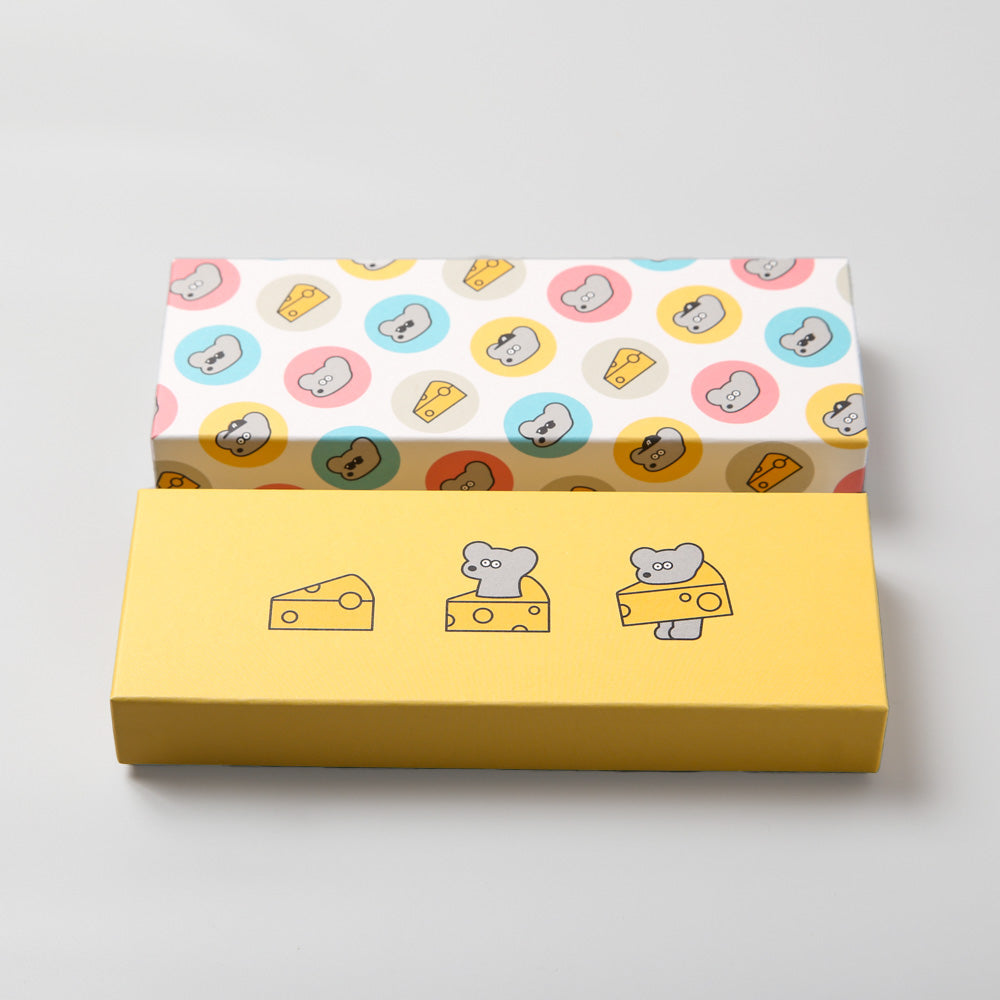 Pasted box pen case FACE