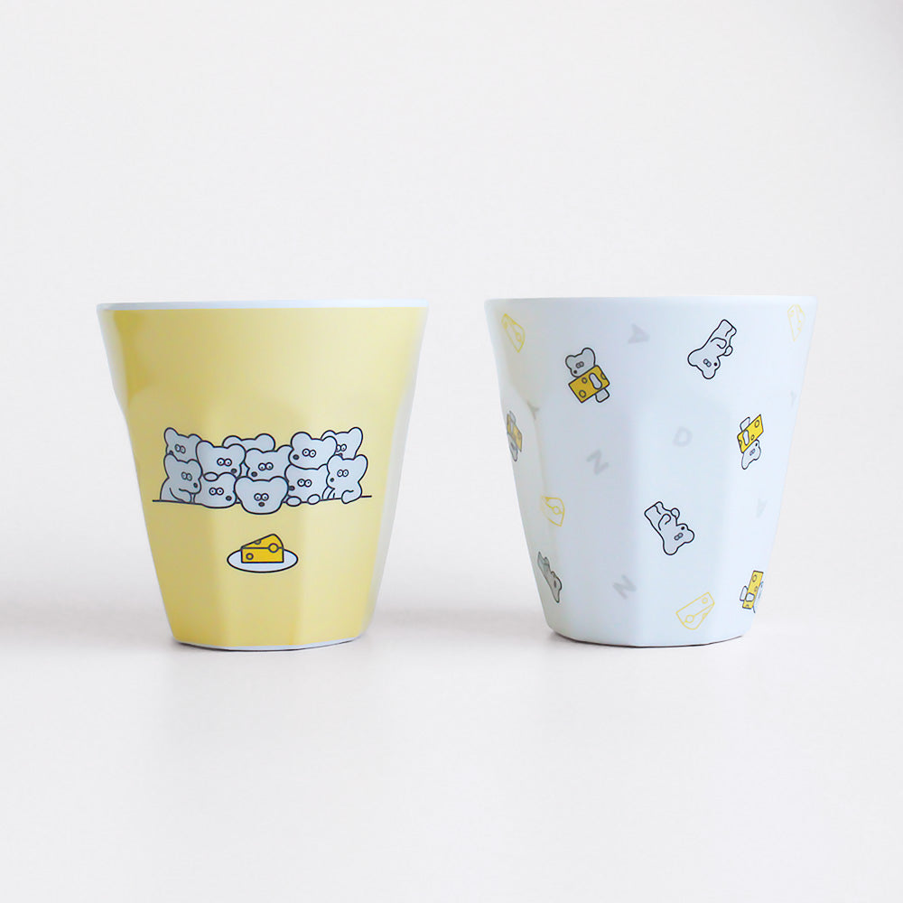 Melamine cup, white