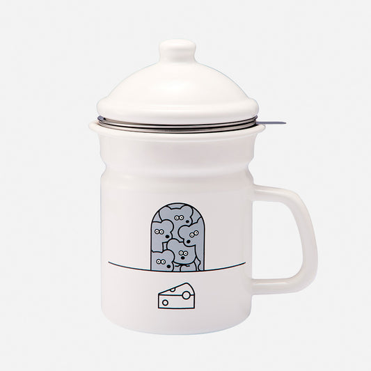 ホーローオイルポット