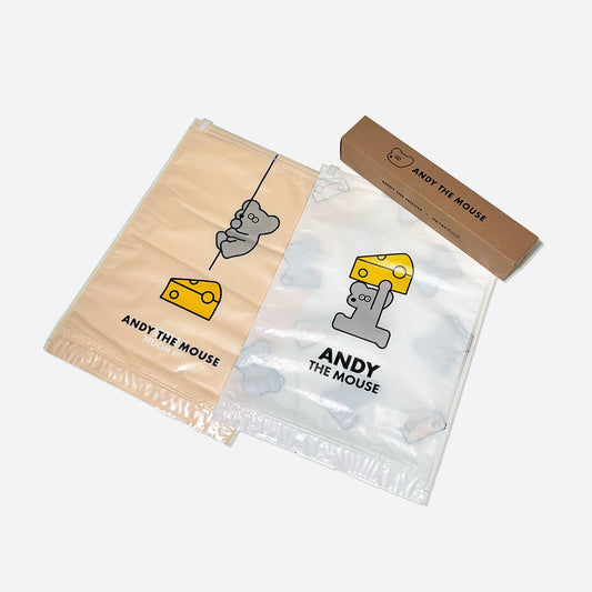 圧縮袋 ANDY×PETAKO(L) 2枚入り