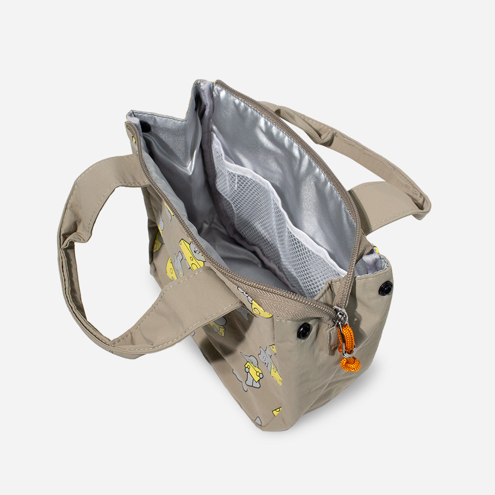 ナイロン保冷ランチバッグ