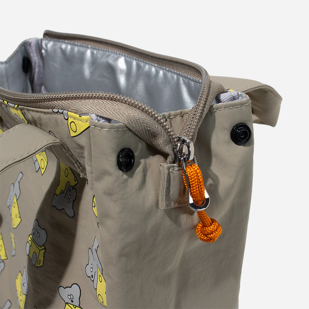 ナイロン保冷ランチバッグ