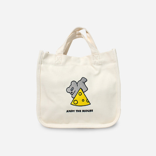 ミニランチ刺繍バッグ