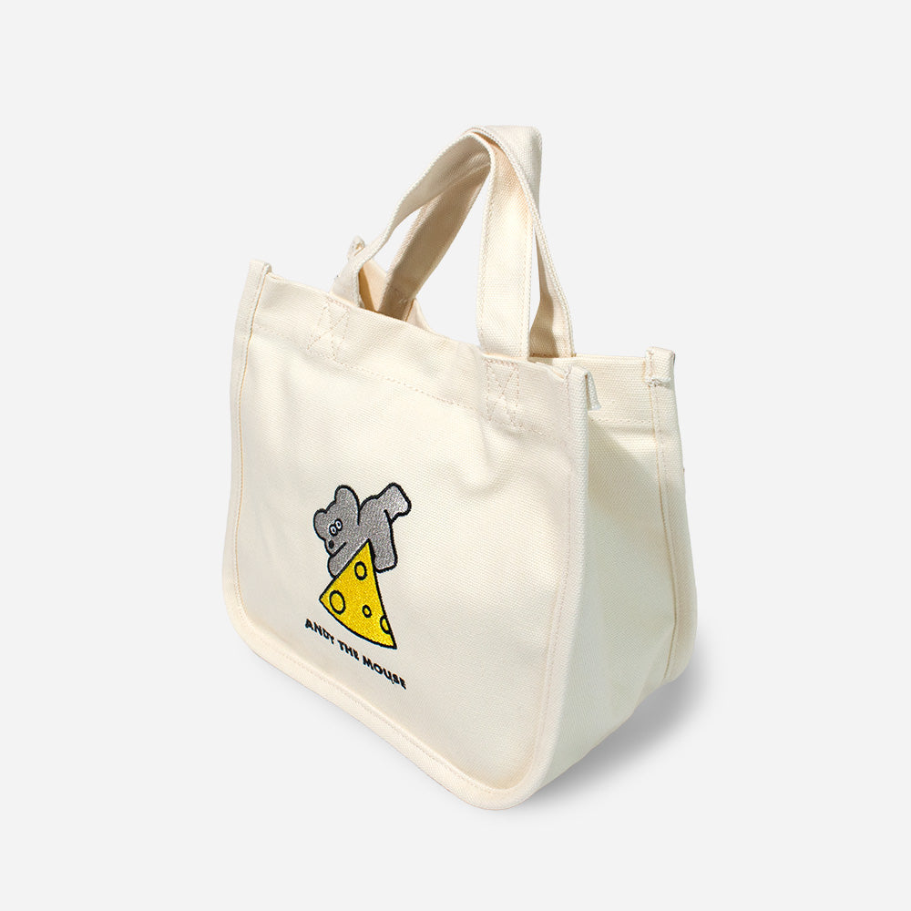 ミニランチ刺繍バッグ