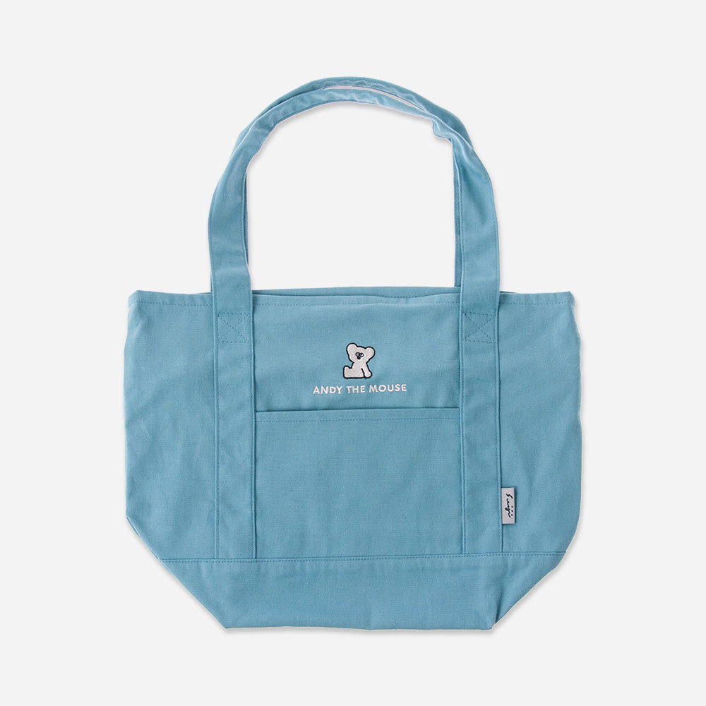 Andy shop（土日発送) たっぷり入る大きめなトートバッグは、内側がアルミシート張りで