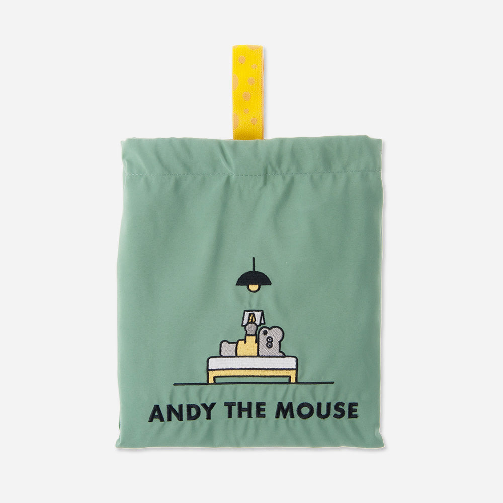 ねずみのANDY OfficiaIshop】 ねずみのANDY グッズ トラベルエコバッグ