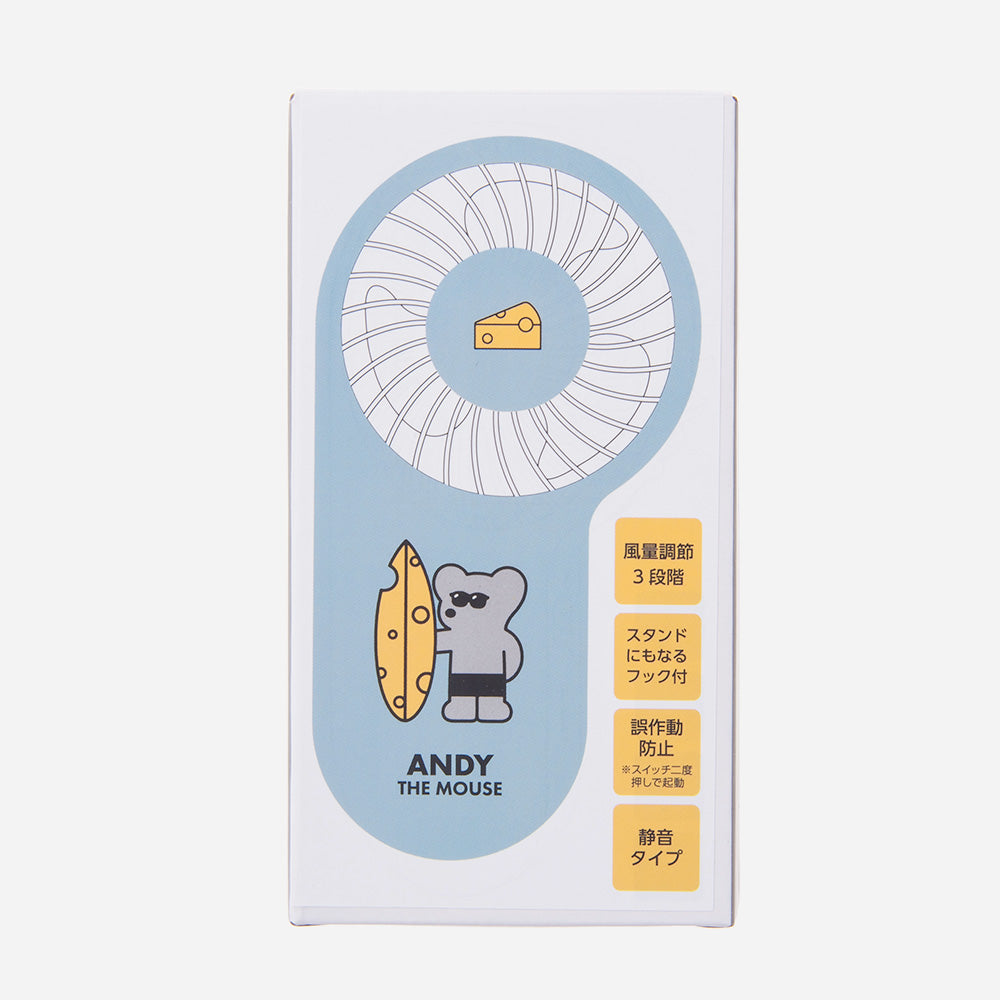 ねずみのANDY OfficiaIshop】 ねずみのANDY グッズ コンパクトハンディ