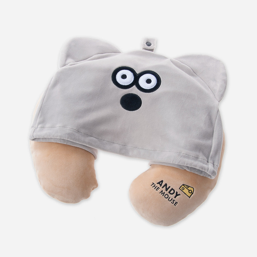 ねずみのANDY OfficiaIshop】 ねずみのANDY グッズ 2WAYネックピロー