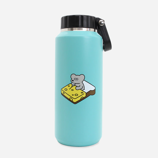 Stainless steel bottle with handle 500