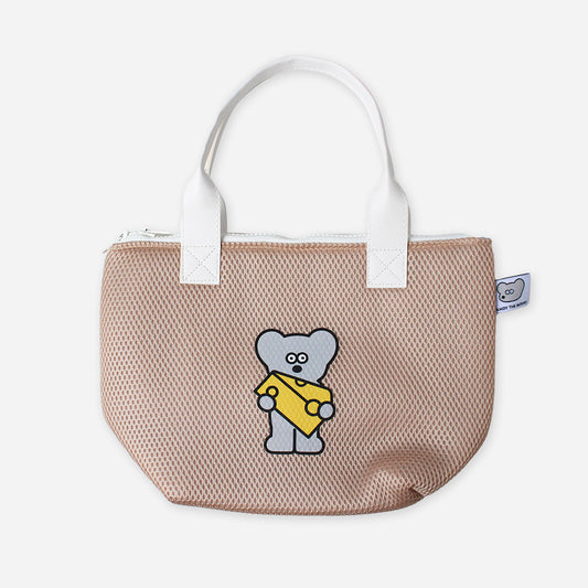 メッシュ保冷トート M