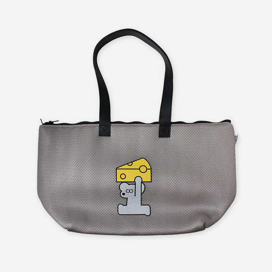 メッシュ保冷トート L