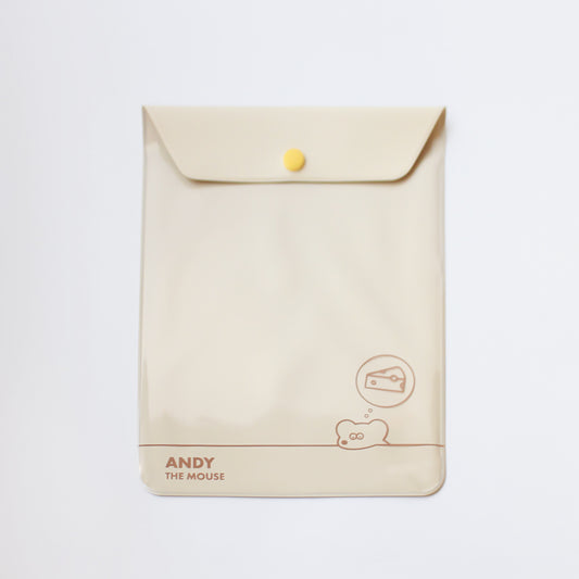 A5 vertical PVC case THINKING