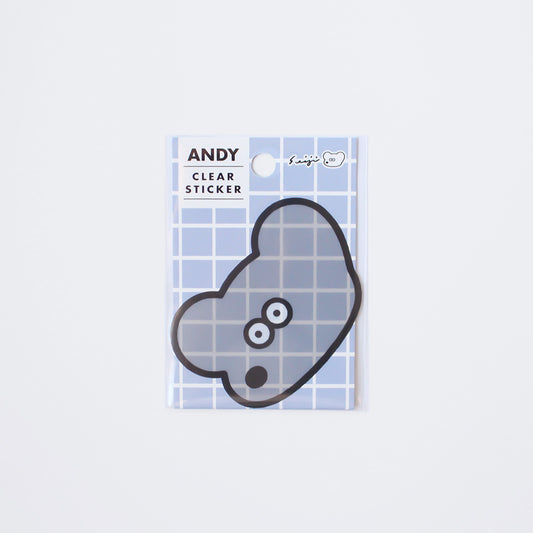 Transparent die-cut sticker FACE