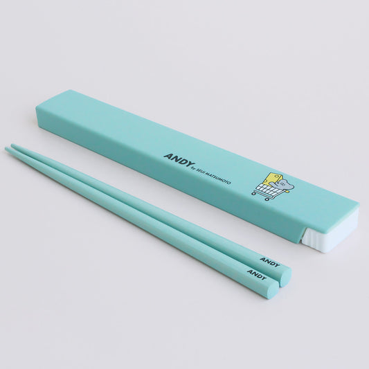 Chopsticks and chopstick case, mint