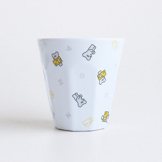 Melamine cup, white